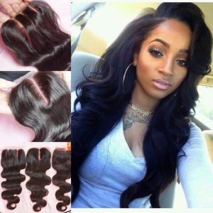 Quality 7A Brazilian Curly Human Hair Wigs 1B 4x4 Swiss Lace Closure Bleached Knots wholesale