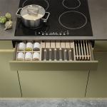 Waterproof Kitchen Furniture Modern Design Kitchen Cabinets PVC Kitchen Cabinets