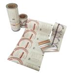 Food Grade Metalized Foil Plastic Snack Roll Film For Popcorn Snack Packaging
