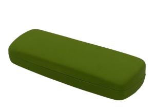 Quality OEM Hard Clamshell Glasses Case , Green Iron Glasses Case wholesale