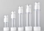 Skincare Cosmetic Airless Bottle 80ml 100ml Airless Pump Bottle With Spray Cap