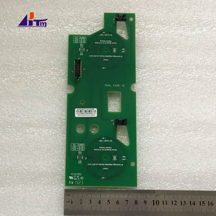 NCR SelfServ DUAL Cassette ID PCB Assembly 4450734103 445-0734103