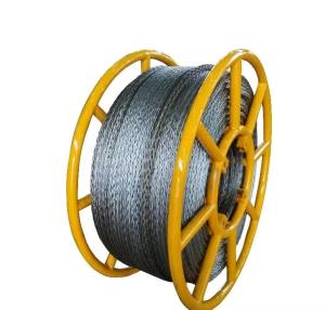 Quality 20mm High Strength Anti-Torsion Steel Wire Rope for Transmission Line Tension Wiring wholesale