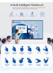 55 65 75 85 86 98 110'' 4K LCD Digital Interactive Touch Panel For Schools