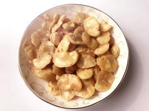 Quality Sea Salt Seasoning Fava Bean Snack Chips Spicy Flavor Pre Shelling Technology wholesale
