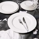 Savall Plain 6 To 14 Inch Porcelain Plates