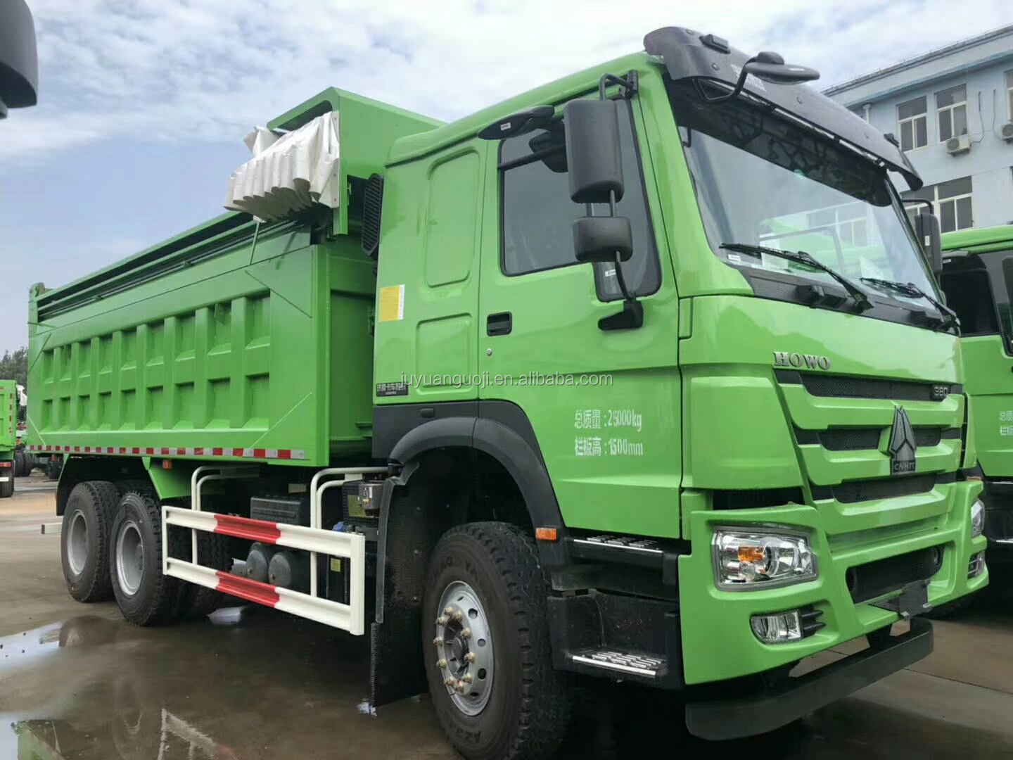 Manual Transmission 60 Cubic Meter Tipper Trailer 40 Ton Sand Tipper Trucks Logo Printing