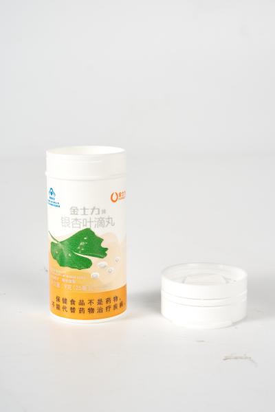 Cheap PE Material Empty Plastic Pharmaceutical Capsule Tablet Pill Medicine Bottle With Flip Top Lid Design for sale