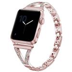 Apple Huawei Samsung Watch Strap Herringbone Diamond Metal