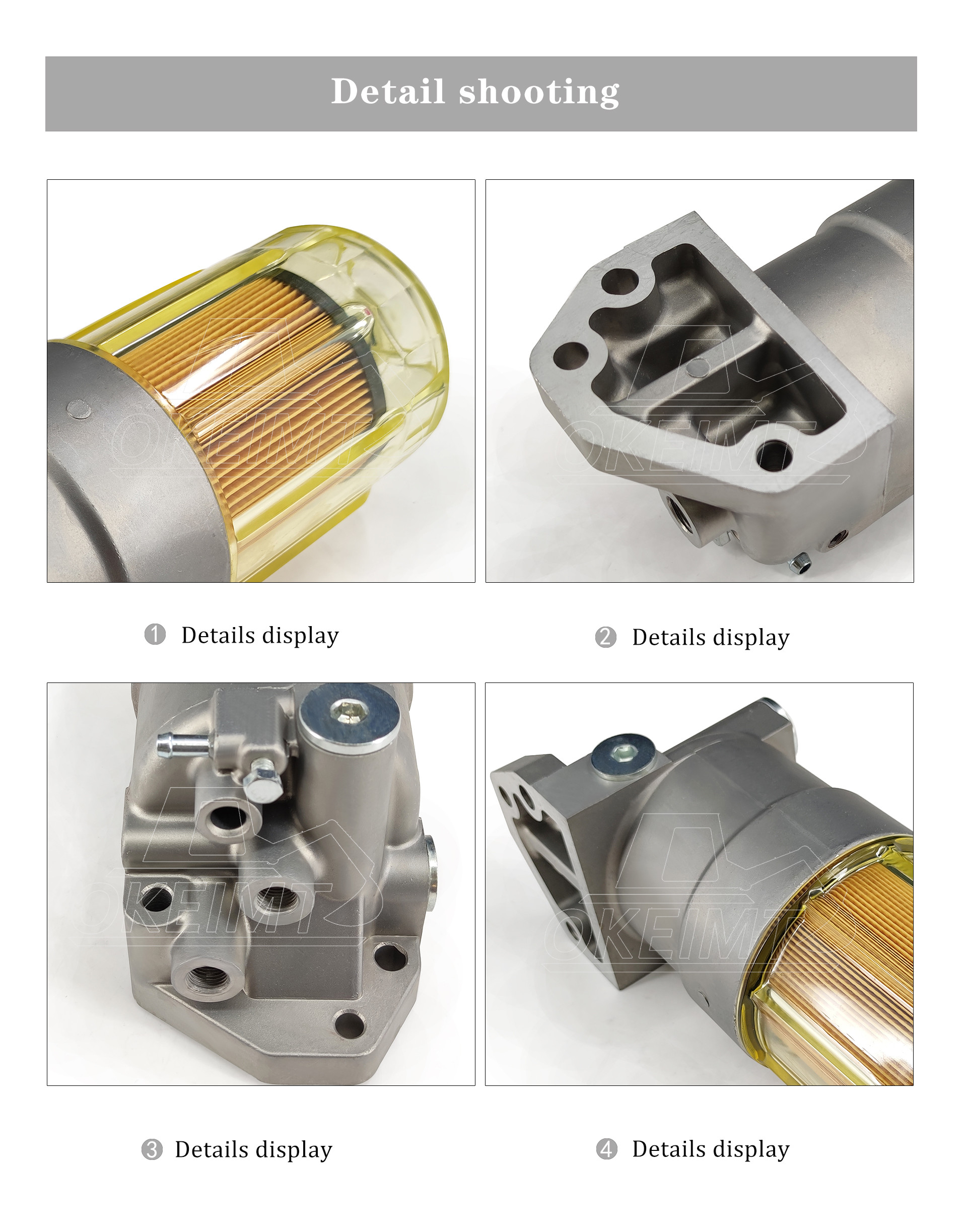 8980742880 Oil Water Separator 8-98075855-1 1000FH 900FH
