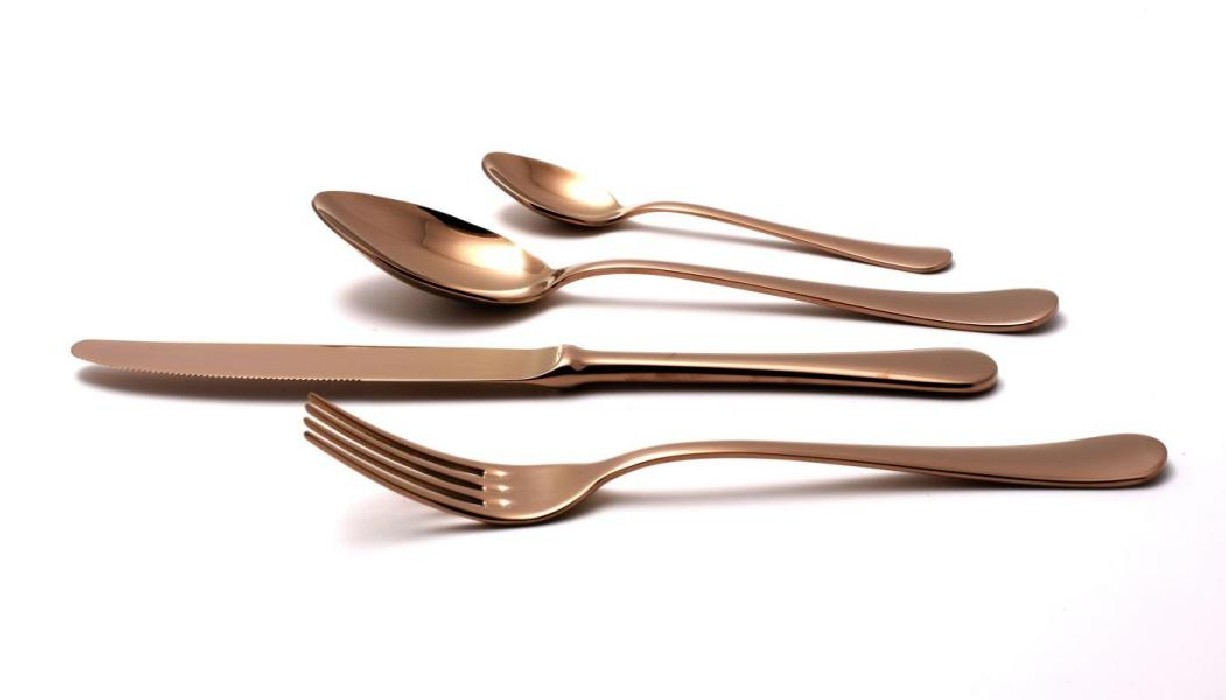 Tableware Cutlery Flatware Vertical Titanium Nitride Coating Machine