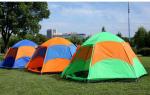 Popular 3 to 4 Person Instant Family Camping Tent Automatic Camping Tent