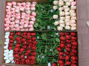 Quality Best sell Wedding Decorative PU Real Touch Tulip Rose Flowers Tulips Artificial Flower wholesale