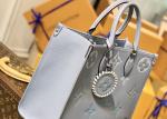 M45717 M45718 OnTheGo Medium Tote Handbag ,Monogram Empreinte Leather Gradient