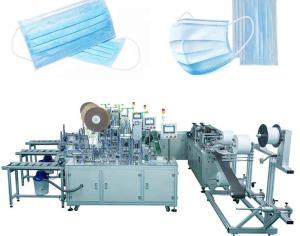 Quality 3 Layers Disposable Mask Making Machine , High Capacity Surgical Mask Making Machine wholesale