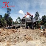 50TPH Gold Trommel Wash Plant