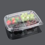 Food Packaging 4cm Disposable Plastic Fruit Containers