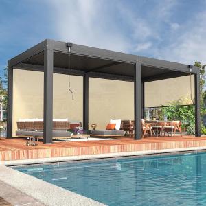 Quality 2.5x3m Aluminum Veranda Pergola Pavilion 200kg Load Capacity Heavy-Duty Durable wholesale