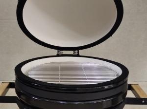 Quality BBQ Black BBQ 15 Inch Kamado Grill Special Kitchenware Charcoal wholesale