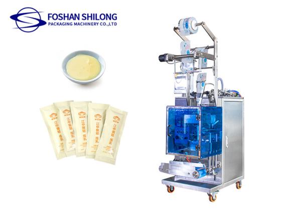 Hygiene Tomato Ketchup Sachet Automatic Liquid Packing Machine 100mm 4 Side