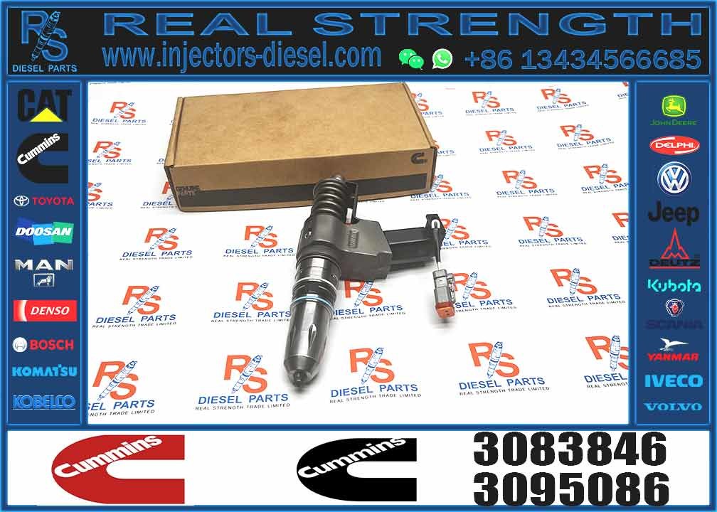 3083846 Diesel Fuel Injector N14 Common rail injector 3095086 3609796 3095040 3411763