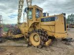 Used Caterpillar Industrial Garbage Compactor Truck CAT 815B Landfill Compactor