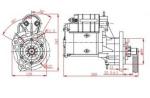 Perkins Volkswagen Car Starter Motor High Efficiency With Fast Start Ability