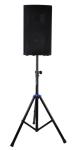 Commercial Metal Stage Stand , Heavy Duty Tripod Base Speaker Stand DPS001M