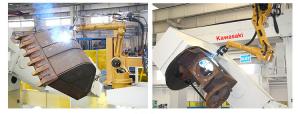Quality Fully Automatic Welding Production Line For Bulldozer Beam And Tipping Bucket wholesale