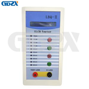 China LBQ-II AC220V 380V RCD Tester Hand Held For Leakage Protection Switch on sale