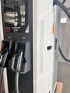 Quality New 60KW to 240KW EV DC Fast Charging Station Floor Standing 7 Inch Screen DC Electric Vehicle Charger Charging Pile IP54 wholesale