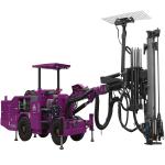 Tunneling Drilling Machine Underground Jumbo Rock Bolting Rig Hydraulic Drilling