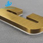 Wholesale Waterproof 3d Stainless Steel Letter Signs Led Backlit Illuminated