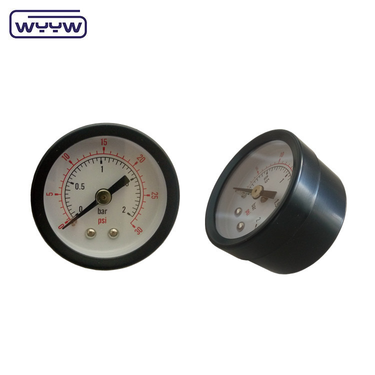 Economical Back Or Bottom Mount Pressure Gauge With NPT Or BSP Connection