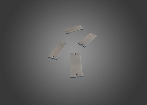 High Temperature Resistant Aluminum Nitride Ceramic Machinery Parts Natural