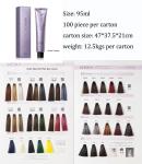 Permanent Custom Logo Packaging Household Hair Dye Developer Cream For Changing