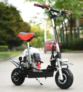 Quality 49cc 4 Stroke Mini Motor Scooter High Tensile Steel With 10 Inch Pneumatic Tyre wholesale
