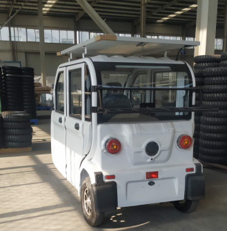40km/H Closed 300w Solar Powered Electric Vehicle
