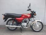 Chinese gas oem super cheap spare parts motorbike red Bajaj street food bike