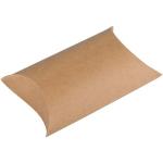 Small Kraft Paper Box , Pillow Candy Box For Wedding Favor Decoration