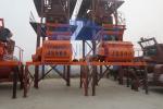 Mobile Vertical Shaft Mortar Mixer, 30s - 45s Heavy Duty JS500 Cement Mixer