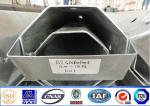 Octagonal 10m 18m Q235 Galvanised Metal Pole