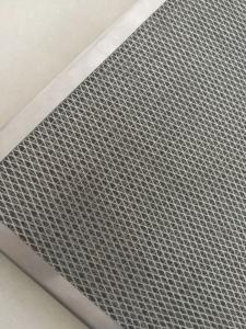 Quality Industrial Oil Mist Filter Element Galvanized Moisture Stainless Steel Frame wholesale