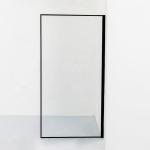 Fine Polished Edge Decoration Clear Tempered Shower Glass for Frame Shower Doors