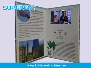 Quality HD Professional Video In Print Brochure Paper Material For Opening Ceremonies wholesale