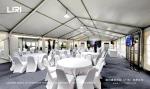 Outdoor Event Party Tent Waterproof PVC Sidewalls UV Resistant
