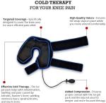 Meniscus Athletic Swelling Cold Compression Wrap Sports Injuries Pain Relief