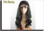 Unprocessed Virgin Human Hair Front Lace Wigs With Baby Hair Around,12 Inch - 28