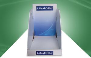 Quality 100% Eco - Friendly Recycled Cardboard Display Stand Promotion For Makeup wholesale