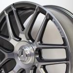 Forged Titanium Grey 7.5J Mercedes 20 Inch Amg Wheels Rims Lightweight